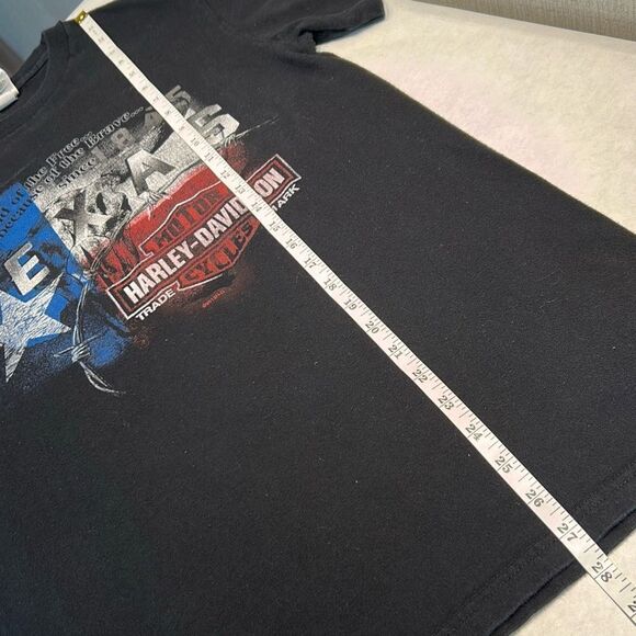Harley-Davidson Motorcycle Tshirt Texoma Sherman TX Sz M Black Short Sleeve 2012 - Picture 8 of 8